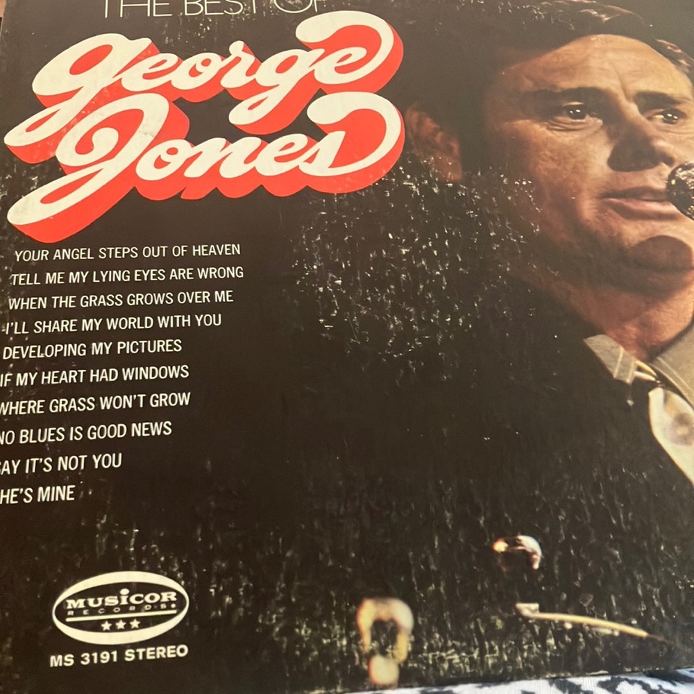 The Best of George Jones Vinyl Record
